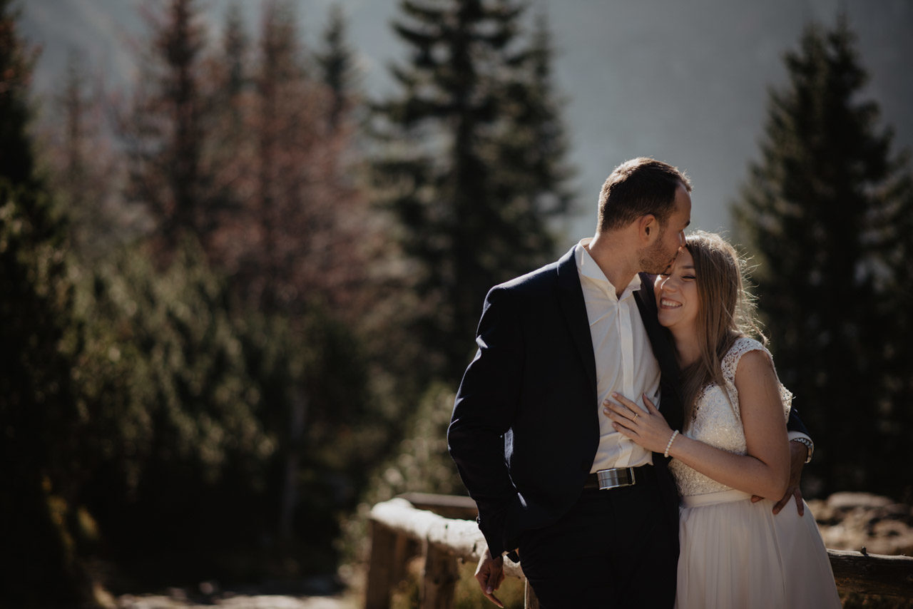 sesja slubna w karkonoszach