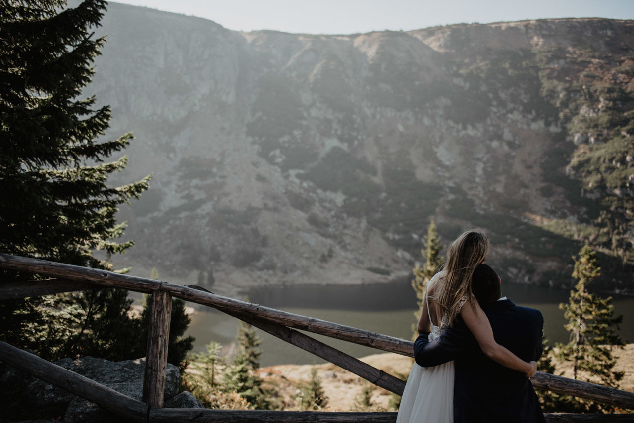 sesja slubna w gorach