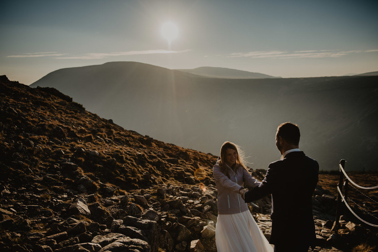 plener slubny w gorach