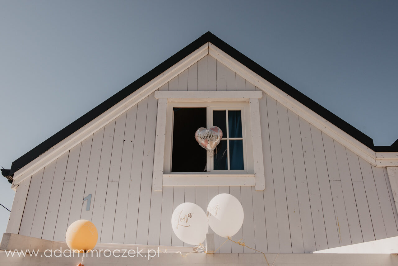 sesja ślubna nad morzem