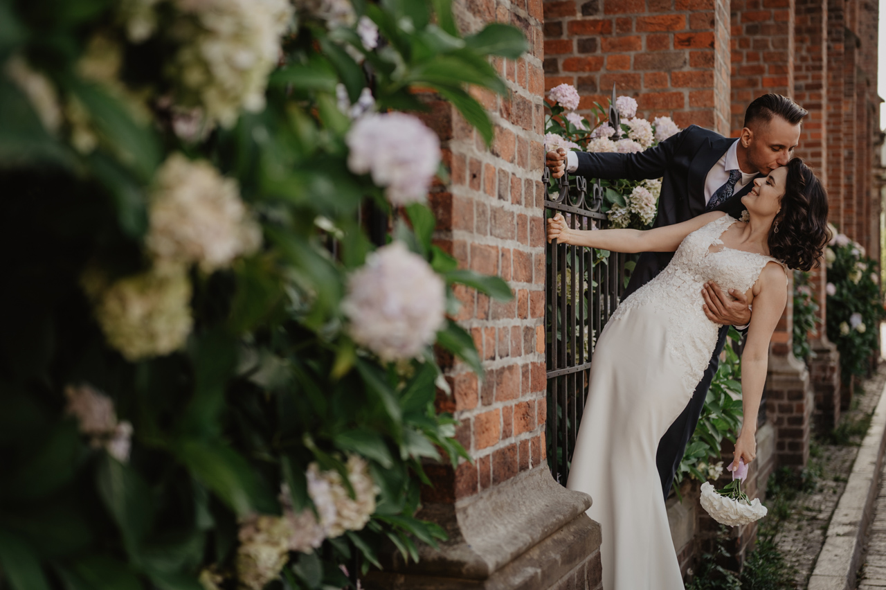 miejska sesja ślubna